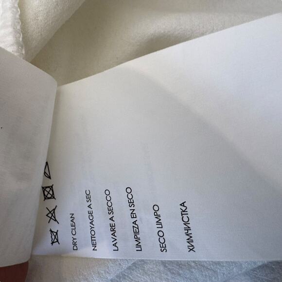 Club Monaco Women White High Neck Sleeveless Knee Length Sheath Dress Size M - Picture 9 of 9